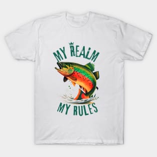 Fishing with norm, fish realm T-Shirt